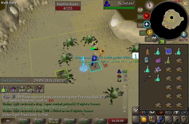 Screenshot of Dragon pickaxe