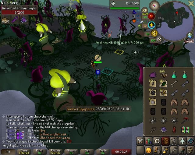 Screenshot of Steel ring