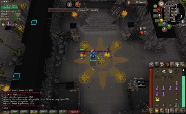 Screenshot of Sulphur blades