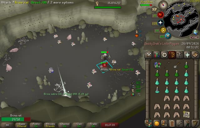 Screenshot of Brine sabre