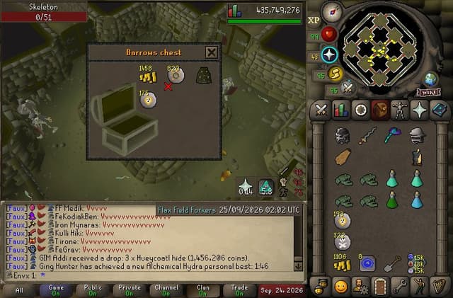 Screenshot of Karil's leatherskirt