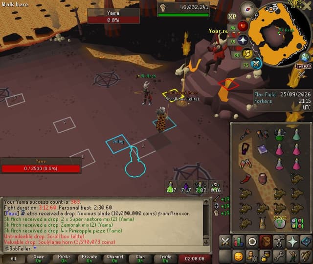 Screenshot of Soulflame horn