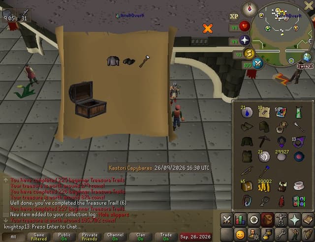 Screenshot of Mole slippers