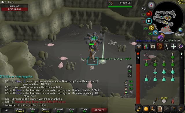 Screenshot of Brine sabre
