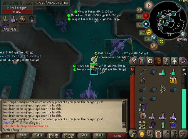 Screenshot of Chewed bones
