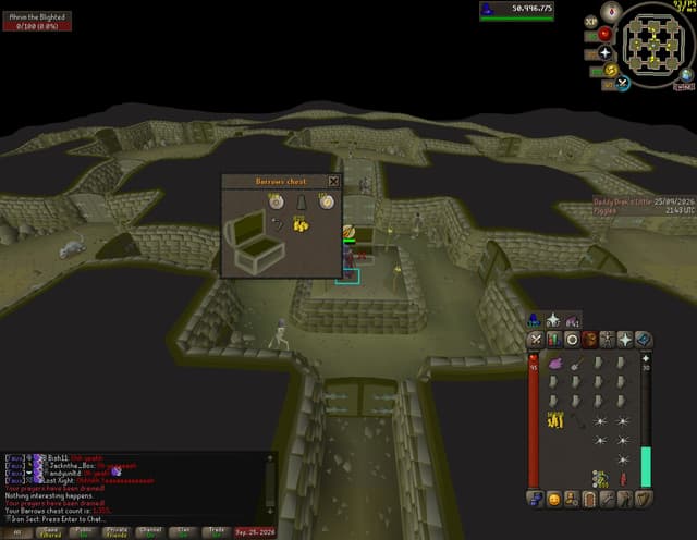 Screenshot of Verac's flail