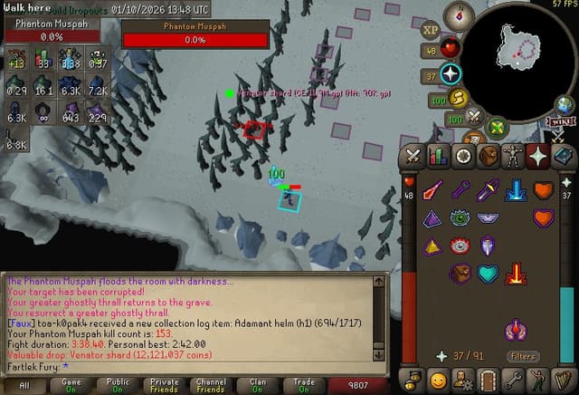 Screenshot of Venator shard