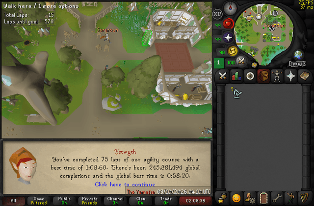 Screenshot uploaded by RougeManiac