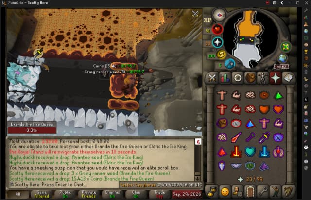 Screenshot uploaded by Scotty Here