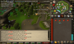 Screenshot posted for Prifddinas Agility Course Laps